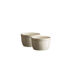 Set 2 boluri ramekin, 9 cm, Clay - Emile Henry, Em