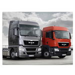 Tablou camion MAN TGX - Material produs:: Poster pe hartie FARA RAMA, Dimensiunea:: 20x30 cm, 