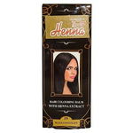 Balsam colorant pentru par nr. 19, nuanta ciocolata neagra, 75g - Henna Sonia, HENNA SONIA