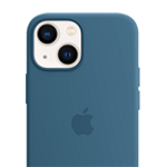 Husa de protectie Apple Silicone Case with MagSafe pentru iPhone 13 mini, Blue Jay