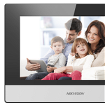 Monitor videointerfon Touch Screen TFT LCD 7 inch, conectare 2 fire, Wifi - HIKVISION - DS-KH6320-WTE2, HIKVISION