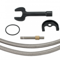 Baterie bucatarie Ermetiq ER-A207N, tip lebada, monocomanda, cartus ceramic, aerator, Negru