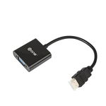 Convertor adaptor USB 3.0 5 Gbps la HDMI si VGA FullHD 1920x1080p, negru, krasscom