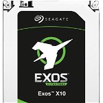 Hard Disk Server Seagate Exos X10 Enterprise Helium, 10TB, 3.5 Inch, SAS 12Gb/s, 7200rpm, 256MB cache