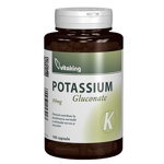 Potasiu (gluconate) 99mg 100cps Vitaking, 