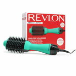 Revlon - Perie electrica fixa One-Step Hair Dryer & Volumizer, RVDR5222TE TEAL, pentru par mediu si lung, Turcoaz, Revlon