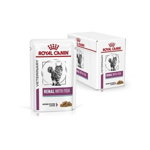 Hrana dietetica pentru pisici Royal Canin, Renal cu Ton, 12 buc x 85 g