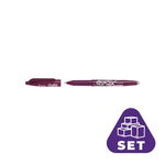 Set 12 rollere Frixion Ball Pilot 0.7 mm varf mediu Roller Frixion Ball 0.7 mm varf mediu 12 buc/bax Bordeaux, Pilot