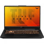 Laptop ASUS TUF Gaming A17 FA706IU-H7022, AMD Ryzen 7 4800H, 17.3inch, RAM 8GB, SSD 512GB, nVidia GeForce GTX 1660 Ti 6GB, No OS, Bonfire Black