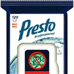 Servetele umede dezinfectante, 120 buc/pachet, Presto