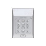 Cititor de proximitate cu tastatura RFID Hikvision DS-K1T801M, Mifare, 13.56 MHz, PIN/card, 3.000 carduri, 3.000 parole, watchdog, HikVision