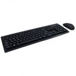 Kit tastatura si mouse Inter-Tech Eterno KM-232W negru