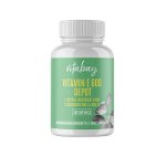 Vitabay Super Vitamina E 600 UI pe doza, doza mare, 100 Capsule vegan, Vitabay
