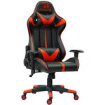 Scaun gaming Redragon Rampage negru cu rosu