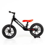 Bicicleta fara pedale Qplay Racer negru/rosu, QPlay