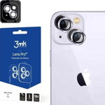 Sticlă hibridă 3MK pentru obiectivul camerei 3MK Lens Protection Pro Apple iPhone 14 violet/violet, 3MK