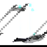 Stativ pentru Polizor Unghiular Detoolz DZ-SE222, Ø60mm, 290mm, Aluminiu si Fonta, DeToolz