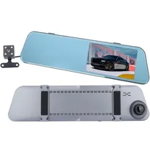 Camera Auto Oglinda iUni Dash 840, Dual Cam, Touchscreen 5 inch, Full HD, Night Vision, G Senzor, Unghi 170 grade