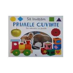 Să învățăm primele cuvinte. Set educativ cu puzzle