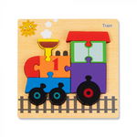 Puzzle 3D Tren Montessori, Nurio