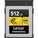 512GB CFexpress Pro Gold, Lexar