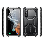 Carcasa 360 grade Supcase i-Blason Armorbox compatibil cu Samsung Galaxy S23, Protectie display, Negru, Supcase