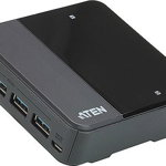 Dispozitiv de partajare periferica , ATEN , US234 AT , 2 porturi USB 3.0, Aten