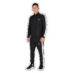 Under Armour, Trening din tricot pentru antrenament Rival, Alb, Negru, M