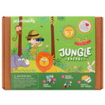 Jucarie Set creatie Jack In The Box, Safari in jungla, 3 in 1, Multicolor
, Jack In The Box