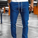 Pantaloni joggers albastru-deschis Bolf 1145, BOLF