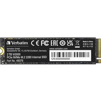 SSD Verbatim Vi3000, 2TB, PCI Express 3.0 x4, M.2