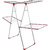 Set 2 x Uscator de Rufe, Suprafata Uscare 33 m, Metal, Zilan