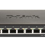 Switch D-Link DGS-1100-08PV2, 8 port, 10/100/1000 Mbps, D-Link