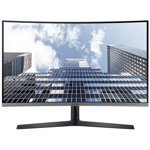 Monitor LED Samsung LC27H800FCUXEN, 27" Curved, Full HD, FreeSync, negru