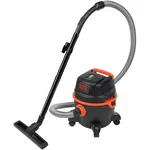 Aspirator umed/uscat BLACK & DECKER BXVC15PE, 15l, 1200W, 87dB, negru-portocaliu