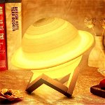 Lampa LED 3D, Saturn XL, 15cm, Steaua lui Ninib