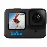 Camera video sport GoPro HERO10, 23Mpx, WI-FI, GPS, Negru, GoPro