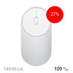 XIAOMI Mouse Wireless Mi Portable Argintiu, XIAOMI