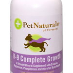 PET NATURALS K-9 COMPLETE GROWTH Supliment nutritiv pentru câini 120tablete, Pet Naturals