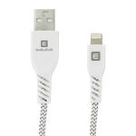 Cablu Lightning compatibil cu Apple, USB, Evelatus, Lungime cablu de 1m, Alb