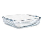 Vas pentru Cuptor Optica Transparent Sticlă borosilicată (21,5 x 6 x 25,2 cm), Vivalto