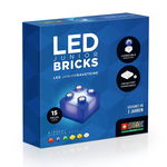 Jucarie - Seturi de constructie cu lumini Stax - Junior (15 piese), Open Brick Source