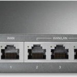 ROUTER TP-LINK wired Gigabit, 1 Gigabit WAN + 1 Gigabit LAN + 3 Changeable Gigabit WAN/LAN Ports , tehnologie VPN TL-R605, TP-Link