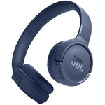 JBL Casti audio wireless on-ear JBL Tune 520BT, JBL Pure Bass Sound, Bluetooth 5.3, Conexiune multi-point, Asistent vocal, Albastru, JBL