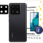 Folie sticla camera foto WOZINSKY Full Cover compatibila cu Xiaomi 13 Pro Black