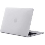 Husa Tech-Protect Smartshell pentru Apple MacBook Air 13 2018-2020 Mat Transparent, Tech-Protect