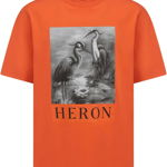Heron Preston T-Shirt ORANGE/BLACK, Heron Preston