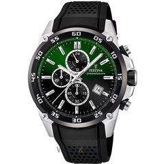 Ceas barbatesc Festina F20330/B Quartz Argintiu, Negru