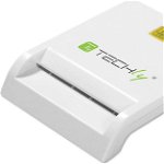 TECHLY Cititor inteligent de carduri , Techly , USB 2.0 , alb, TECHLY