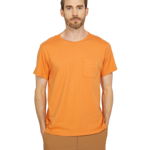 Imbracaminte Barbati FJALLRAVEN Ovik T-Shirt Spicy Orange, FJALLRAVEN